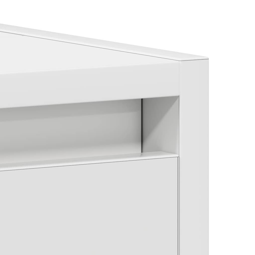 vidaXL Bathroom Cabinet White 60x33x61 cm Engineered Wood