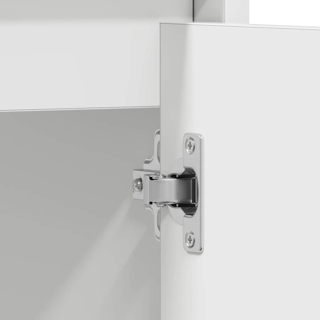 vidaXL Bathroom Cabinet White 60x33x61 cm Engineered Wood