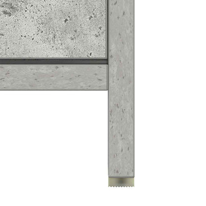 vidaXL Bathroom Cabinet Concrete Grey 60x33x60 cm Engineered Wood