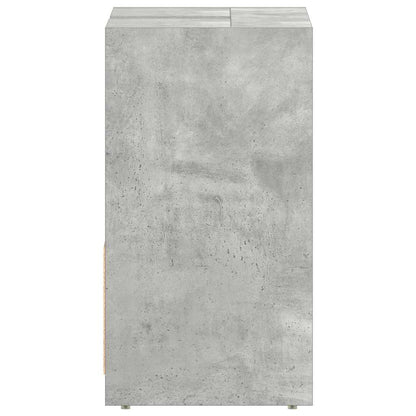 vidaXL Bathroom Cabinet Concrete Grey 60x33x61 cm Engineered Wood