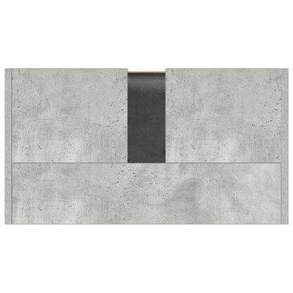 vidaXL Bathroom Cabinet Concrete Grey 60x33x60 cm Engineered Wood