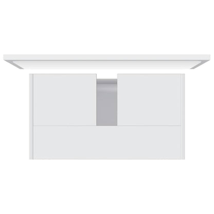 vidaXL Bathroom Furniture Set White Engineered Wood
