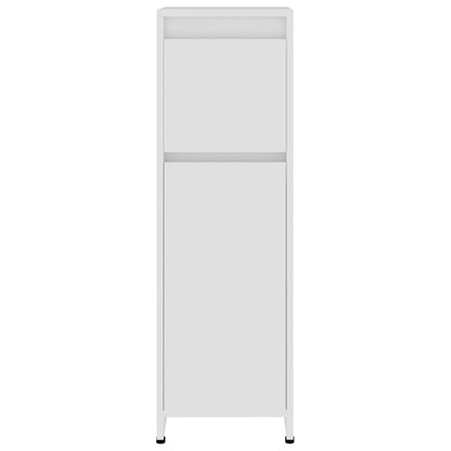 vidaXL Bathroom Cabinet White 30x30x95 cm Engineered Wood