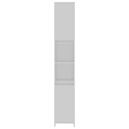 vidaXL Bathroom Cabinet White 30x30x183.5 cm Engineered Wood