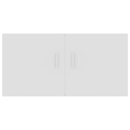 vidaXL Wall Mounted Cabinet White 80x39x40 cm Engineered Wood