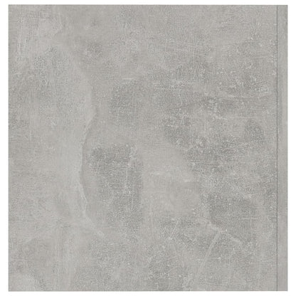vidaXL Wall Mounted Cabinet Concrete Grey 80x39x40 cm Engineered Wood