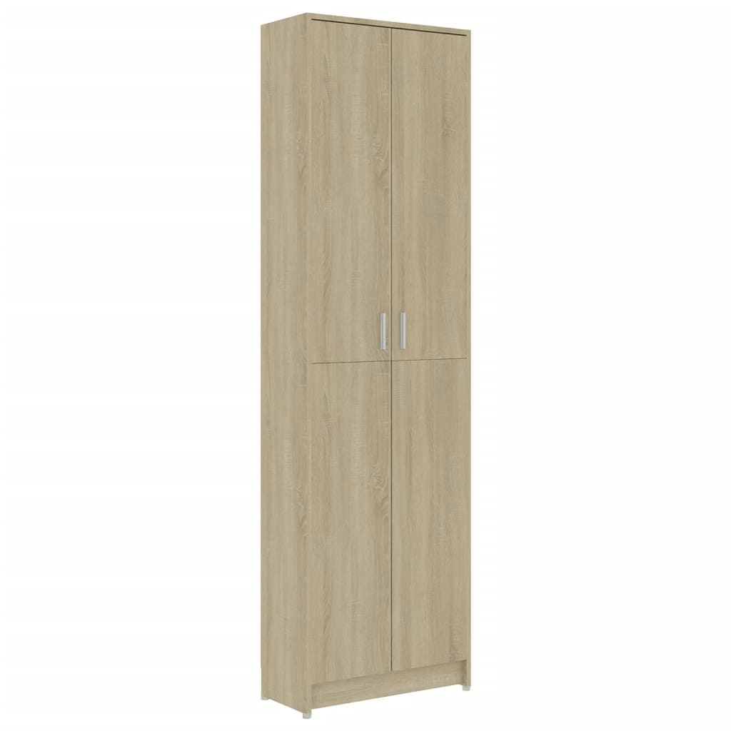 vidaXL Hallway Wardrobe Sonoma Oak 55x25x189 cm Engineered Wood