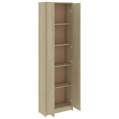 vidaXL Hallway Wardrobe Sonoma Oak 55x25x189 cm Engineered Wood