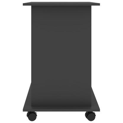 vidaXL Computer Desk Grey 80x50x75 cm Engineered Wood