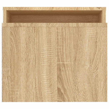vidaXL Coffee Table Set Sonoma Oak 100x48x40 cm Engineered Wood
