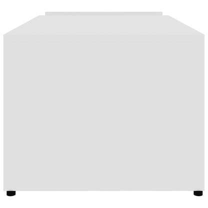 vidaXL Coffee Table White 90x45x35 cm Engineered Wood