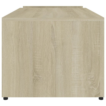 vidaXL Coffee Table Sonoma Oak 90x45x35 cm Engineered Wood