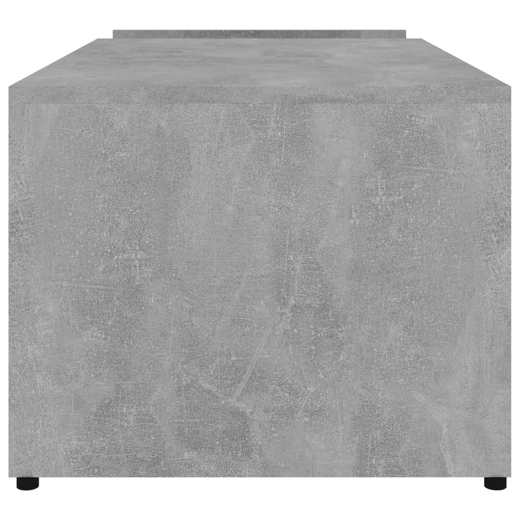 vidaXL Coffee Table Concrete Grey 90x45x35 cm Engineered Wood