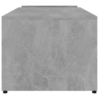vidaXL Coffee Table Concrete Grey 90x45x35 cm Engineered Wood