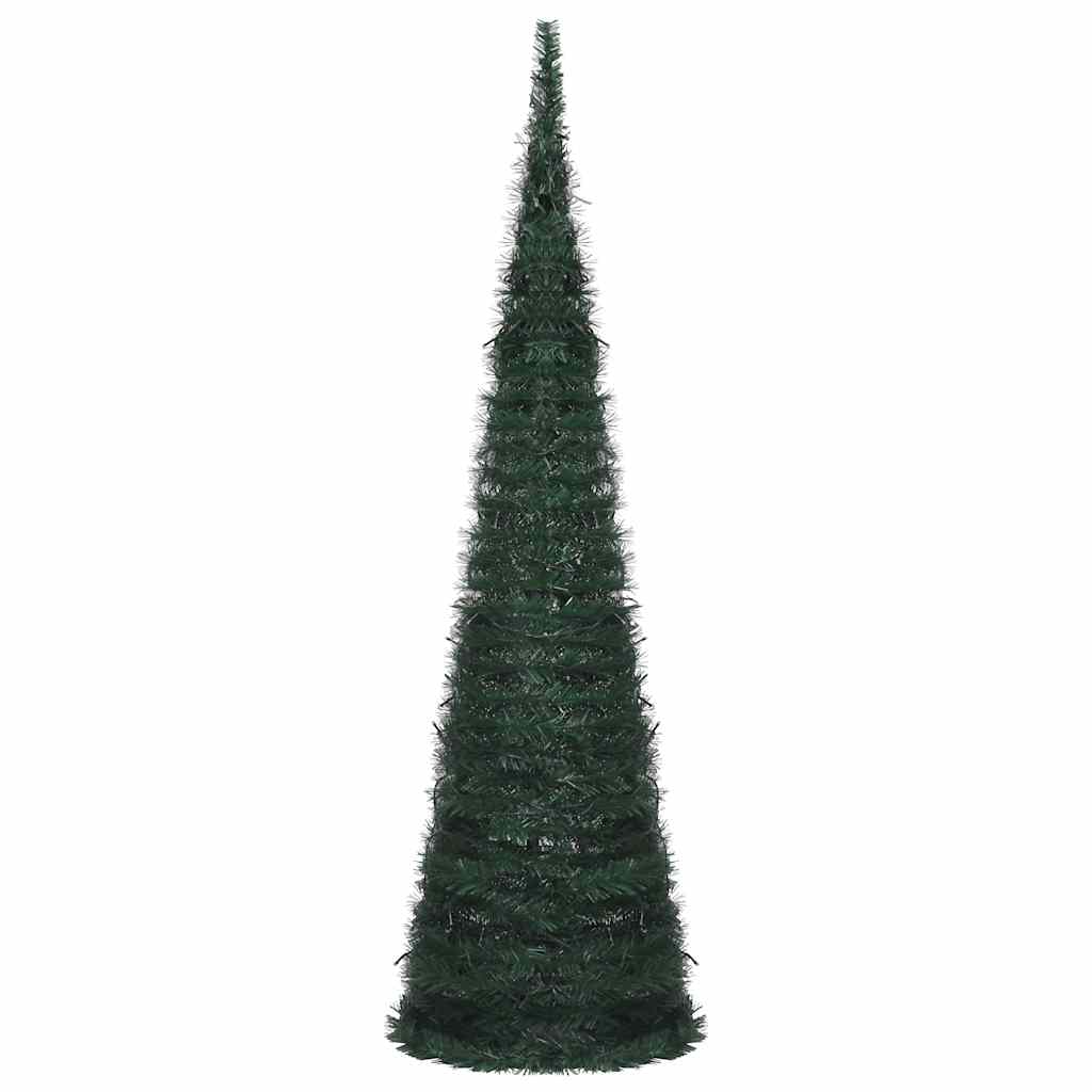 vidaXL Pop-up Christmas Tree | Green | PVC | 150 cm | Collapsible