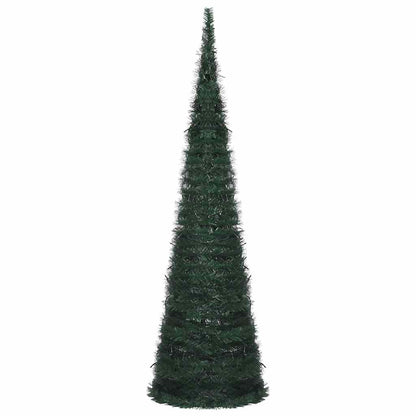 vidaXL Pop-up Christmas Tree | Green | PVC | 150 cm | Collapsible
