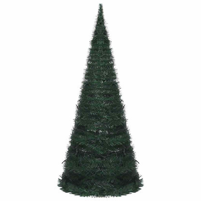 vidaXL Pop-up Christmas Tree | Green | PVC | 210 cm | Collapsible