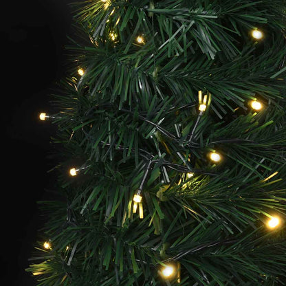 vidaXL Pop-up Christmas Tree | Green | PVC | 210 cm | Collapsible