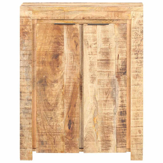 320212 vidaXL Sideboard 59x33x75 cm Rough Mango Wood