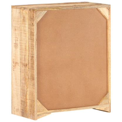 vidaXL Sideboard 59x33x75 cm Rough Mango Wood
