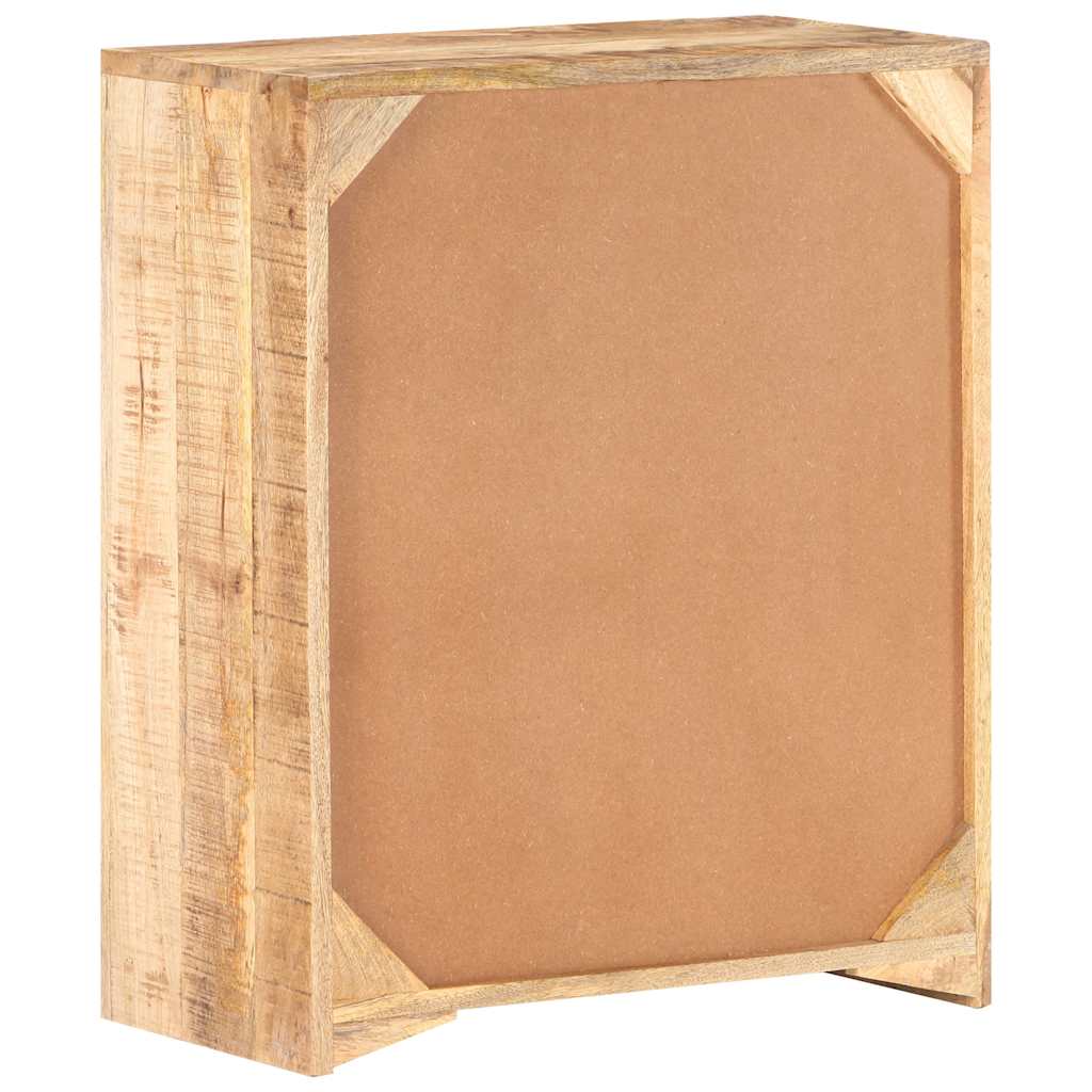 320212 vidaXL Sideboard 59x33x75 cm Rough Mango Wood