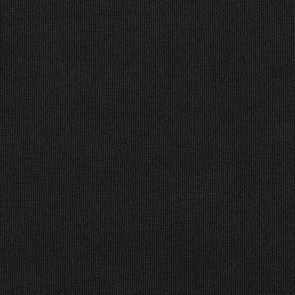 vidaXL Linen-Look Blackout Curtains with Grommets 2pcs Black 140x245cm
