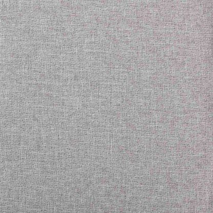 vidaXL Linen-Look Blackout Curtains with Grommets 2pcs Grey 140x245cm