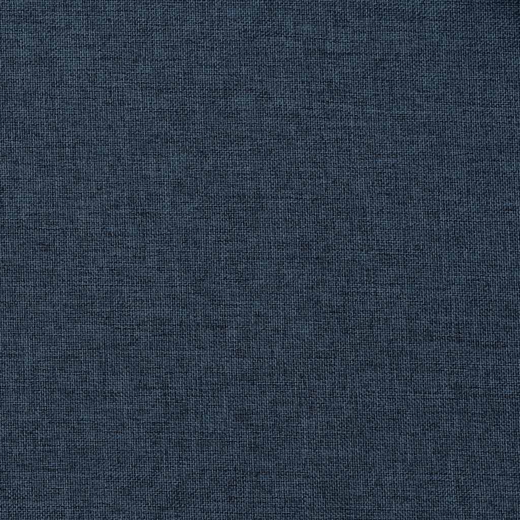 vidaXL Linen-Look Blackout Curtains with Hooks Blue 290x245 cm