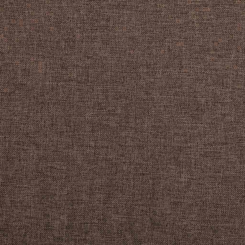 vidaXL Linen-Look Blackout Curtain with Grommets Taupe 290x245cm