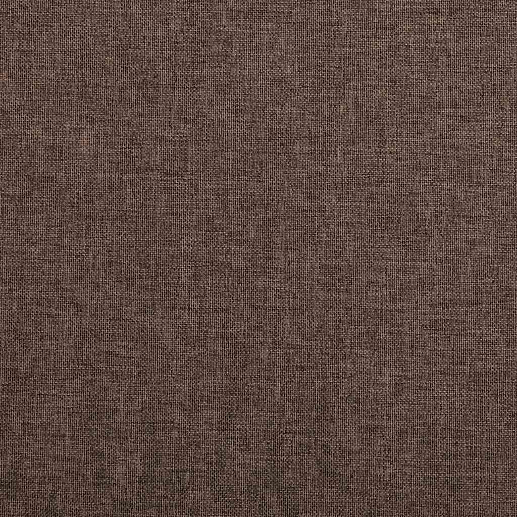 vidaXL Linen-Look Blackout Curtains with Hooks 2 pcs Taupe 140x175 cm