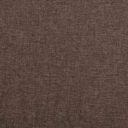 321204 vidaXL Linen-Look Blackout Curtains with Hooks 2 pcs Taupe 140x175 cm