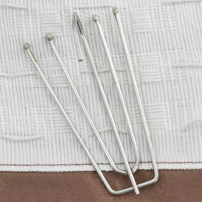 vidaXL Linen-Look Blackout Curtains with Hooks 2 pcs Taupe 140x225 cm
