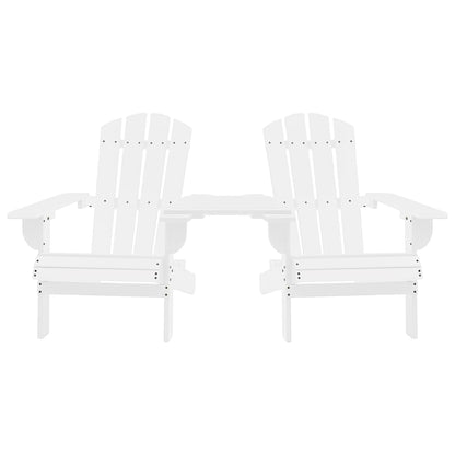 vidaXL Garden Chair | White | Solid fir wood | Regular | Ergonomic
