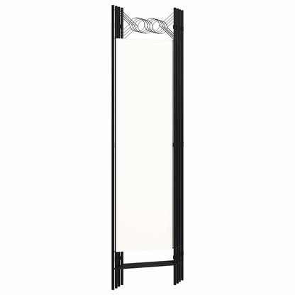 vidaXL 4-Panel Room Divider White 160x180 cm