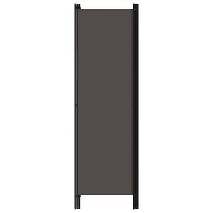 vidaXL 3-Panel Room Divider Anthracite 150x180 cm