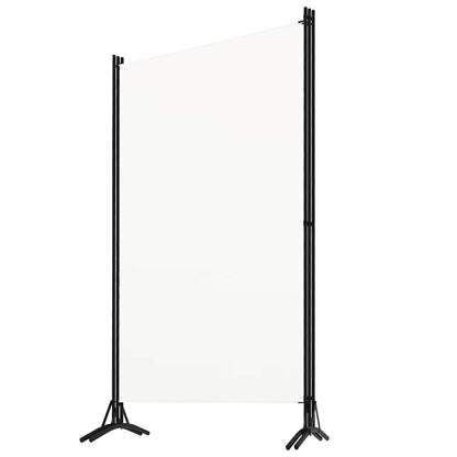 vidaXL 3-Panel Room Divider White 260x180 cm