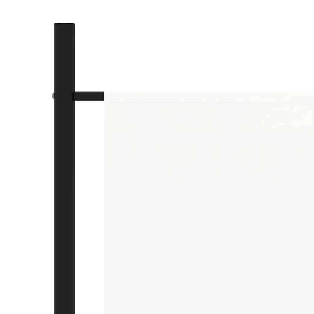 vidaXL 3-Panel Room Divider White 260x180 cm