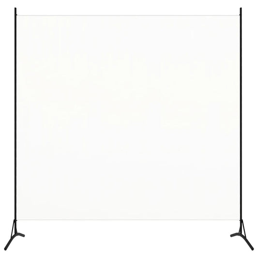 vidaXL 1-Panel Room Divider White 175x180 cm