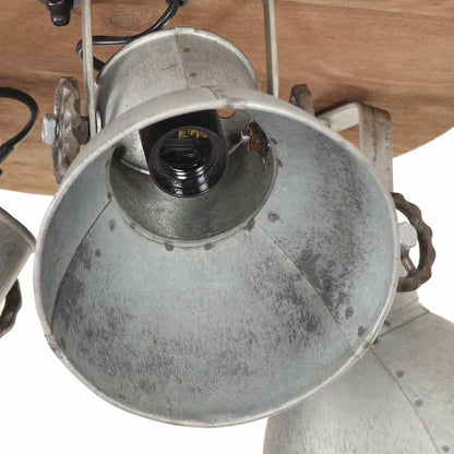 vidaXL Industrial Ceiling Lamp 25 W Silver 42x27cm E27