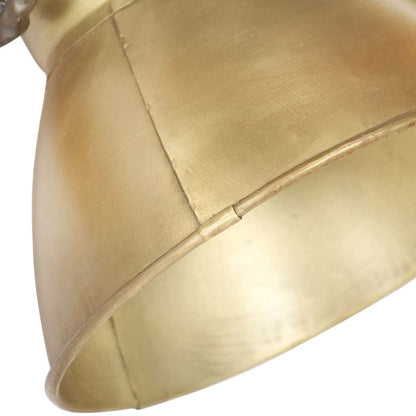 320506 vidaXL Industrial Wall Lamp Brass 90x25 cm E27
