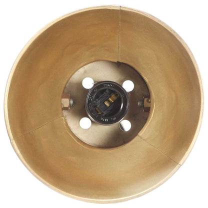 320506 vidaXL Industrial Wall Lamp Brass 90x25 cm E27