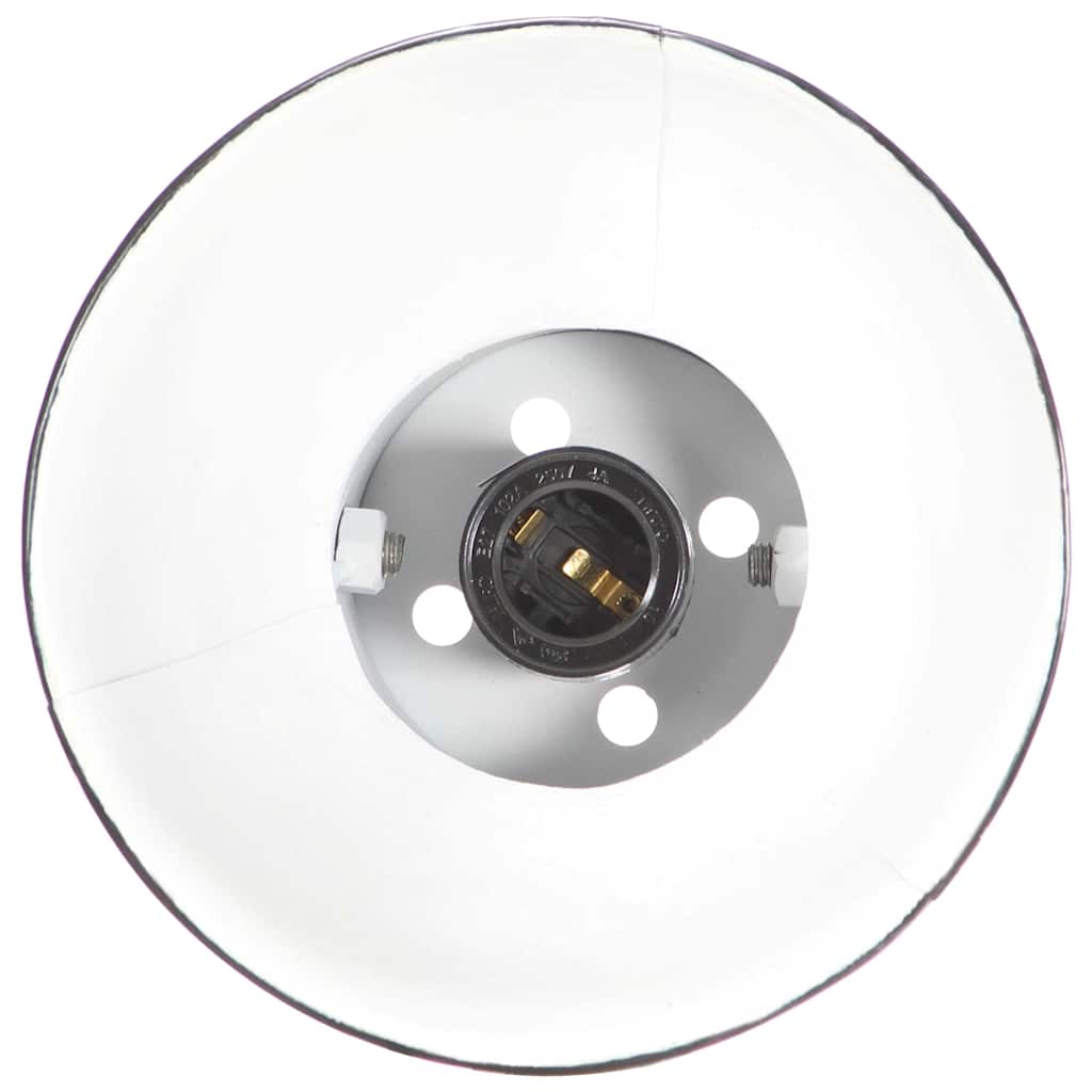 320512 vidaXL Industrial Wall Lamp Black 65x25 cm E27