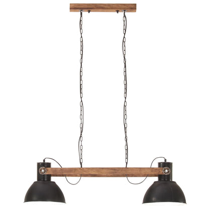 vidaXL Industrial Hanging Lamp 25 W Black 109 cm E27