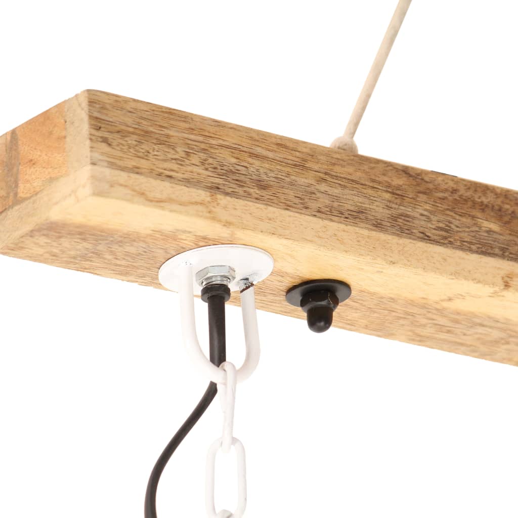 vidaXL Industrial Hanging Lamp 25 W White 109 cm E27
