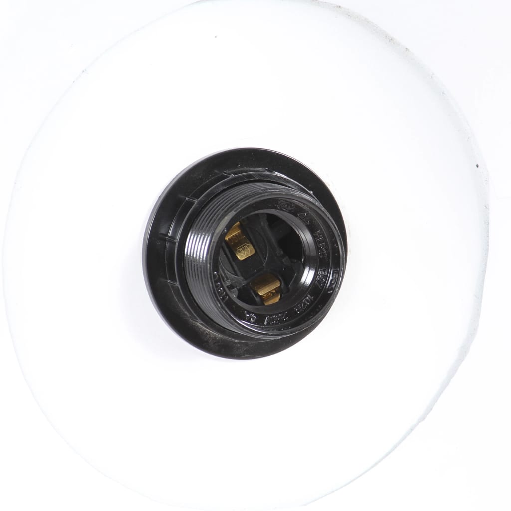 vidaXL Industrial Hanging Lamp 25 W White 109 cm E27