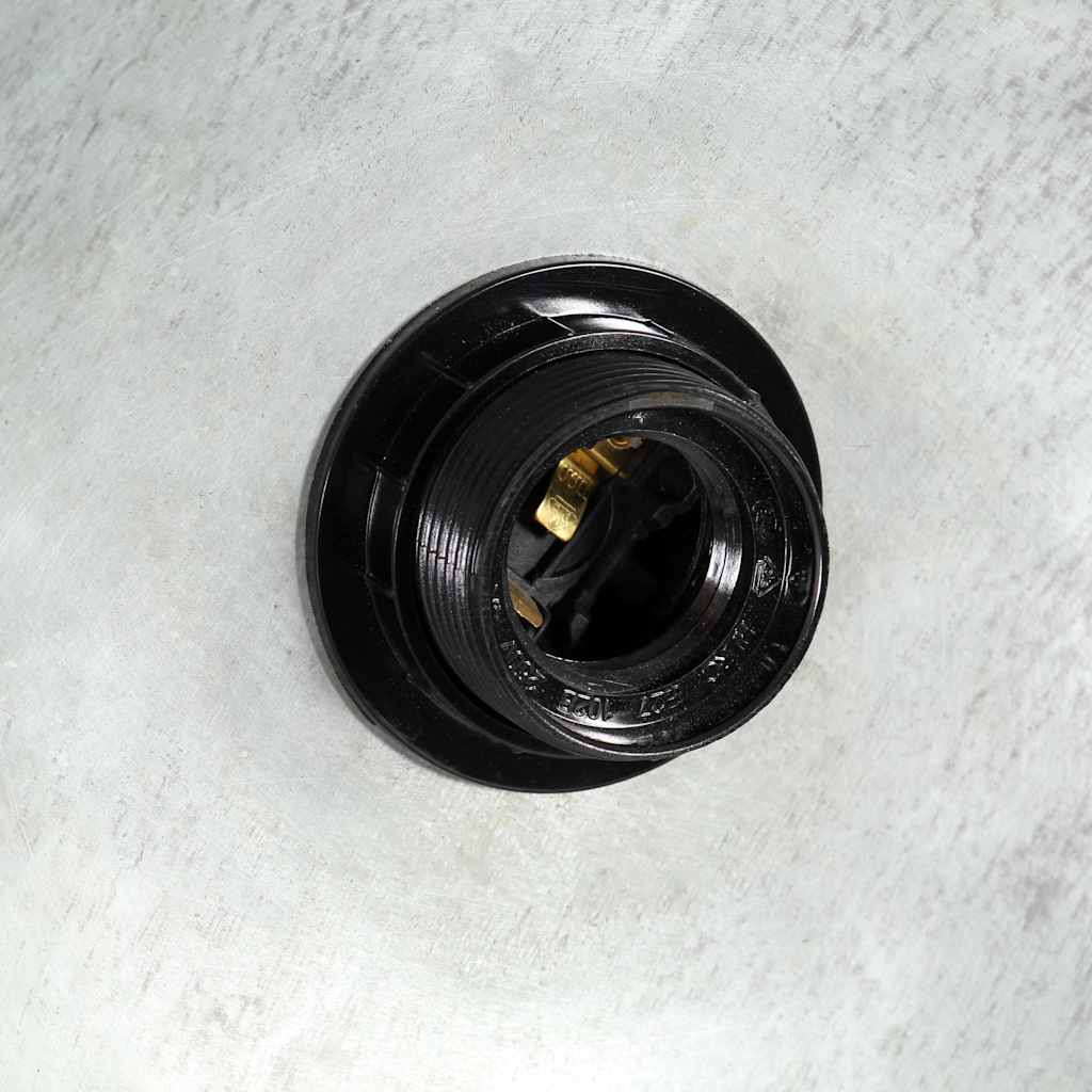 vidaXL Industrial Hanging Lamp 25 W Silver Round 30 cm E27