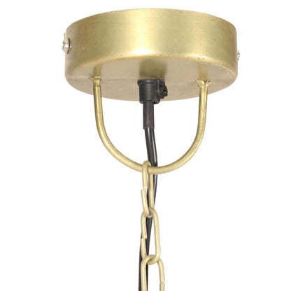 vidaXL Industrial Vintage Hanging Lamp 25 W Brass Round 31 cm E27