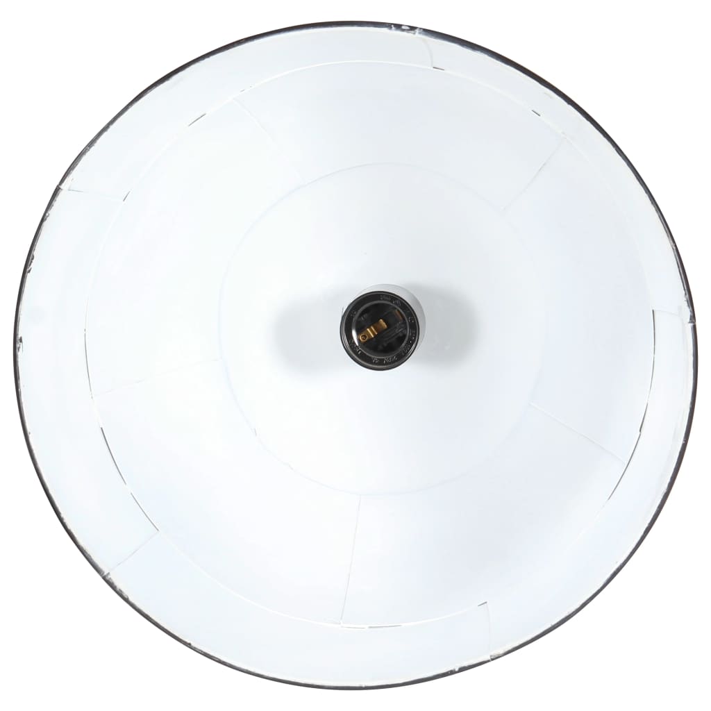 vidaXL Hanging Lamp | Black | Iron | 31 cm diameter | Hanging Light | Round