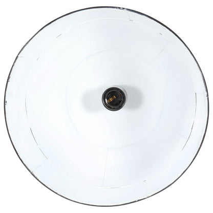 vidaXL Hanging Lamp | Black | Iron | 31 cm diameter | Hanging Light | Round