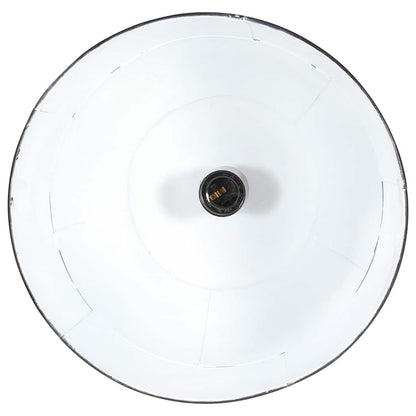 vidaXL Industrial Vintage Hanging Lamp 25 W Black Round 31 cm E27